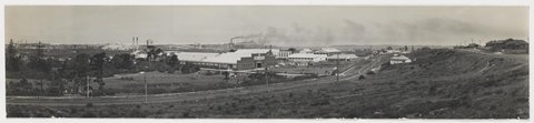 A panorama of Botany, looking south towards Botany Bay and Bunnerong, Sydney, 1949-1950 - H. Chargois
