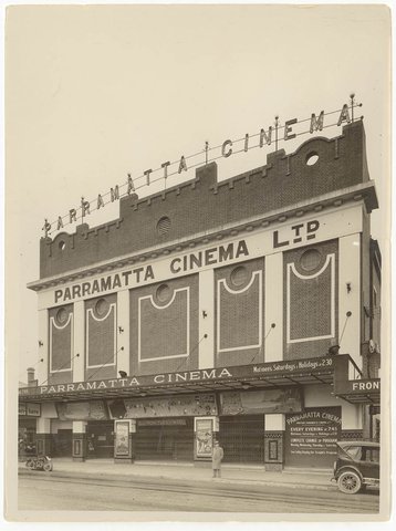 (Facade, Parramatta Theatre, 1920's) by Sam Hood, 1920s
