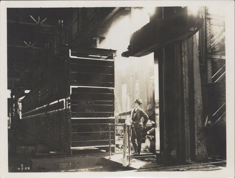 Steel girders for the Sydney Harbour Bridge, 1928