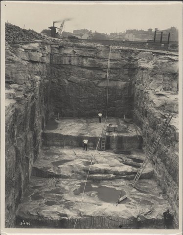 Construction of eastern skewback for Sydney Harbour Bridge, 1926