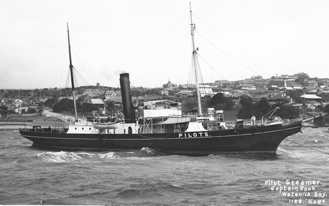 Pilot Steamer, "Captain Cook". Watson's Bay, 1900
