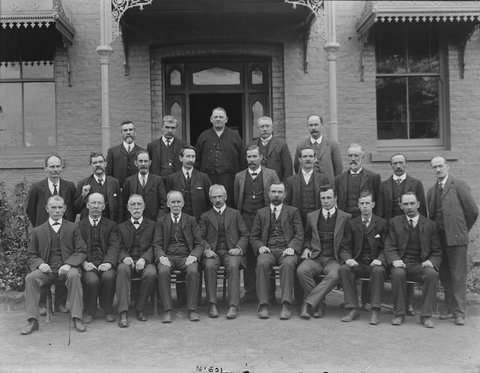 Clyde senior staff, c. 1988