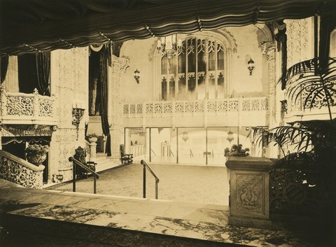 Main foyer of Regent Theatre, Melbourne, 1929