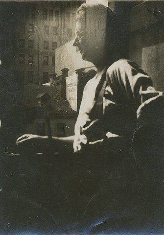 Man at window of projection box at Haymarket Theatre, Sydney, 1920 - 1929, 1925