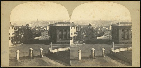 Macquarie Street Sydney, 1860 - 1863, 1860–63