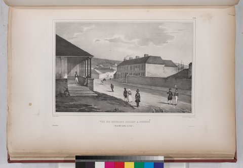 Vue de George's street a Sydney. (Nouvelle Galles du Sud.) (NYPL b13624459-1266801), 1833