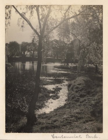 'Centennial Park 2' - RAHS-Osborne Collection c. 1930s