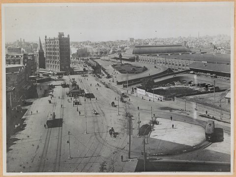 Sydney Station balloon loop, c. 1908