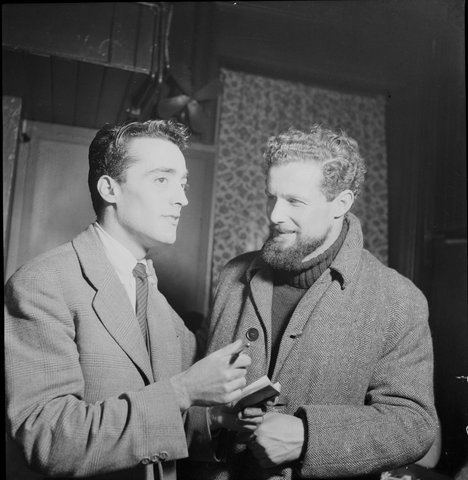 Unknown from Lincoln Coffee Lounge and Cafe, Rowe Street, Sydney - photographed by Brian Bird c. 1948-1951, 1948–51