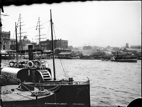 Circular Quay, Sydney, looking west, c. 1900