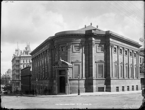 Free Public Library, Sydney, c. 1900