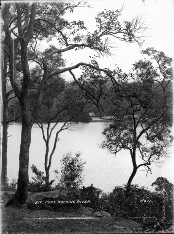 Port Hacking River, c. 1900
