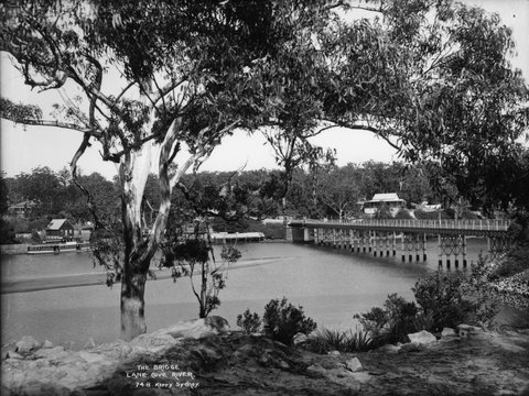 The Bridge, Lane Cove River, c. 1900