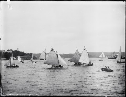 Yachting, Sydney Harbour, c. 1900