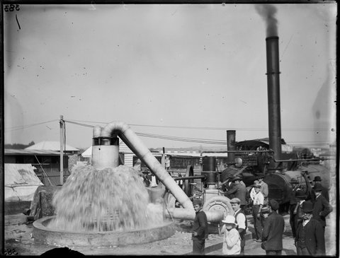 Clyde display possibly the Royal Easter Show, c. 1900