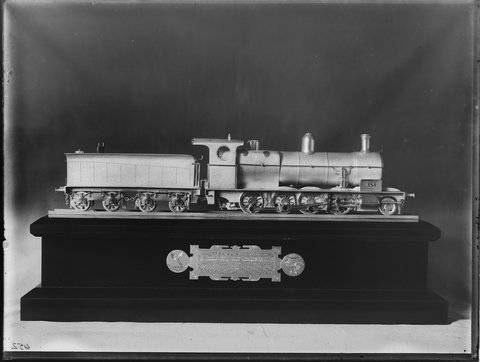 A model of P Class locomotive number 356, 1907–88