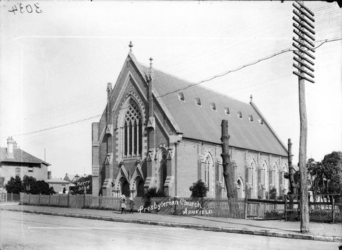 Presbyterian Church, Ashfield, c. 1900