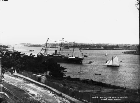 View from North Shore, c. 1900
