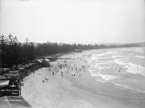 Manly Beach, Manly from The Powerhouse Museum, c. 1900