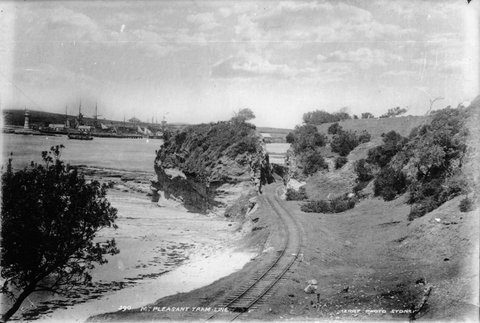 Mt Pleasant tramline from The Powerhouse Museum, c. 1900