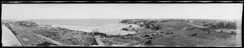 Panorama of Cronulla Beach, ca. 1930 - photographed by Milton Kent, c. 1930