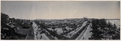 Panorama of Manly Water Chute and Toboggan, 1903 - by Melvin Vaniman
