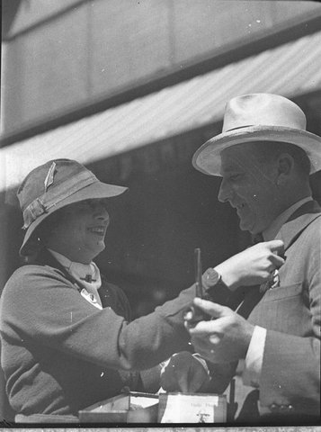 Tin Hat Day, Martin Place, 1935