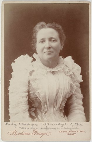 Lady Mary Elizabeth Windeyer 1890