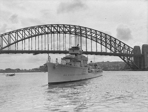 HMAS Vendetta - Sydney Harbour 1939