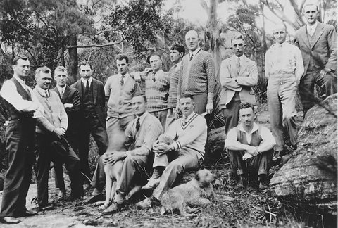 Rostrum Club 1 August 1930 Pilgrimage to Speaker's Rock