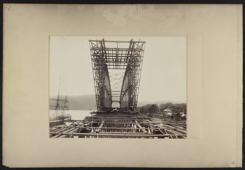 Span of Hawkesbury River Railway Bridge, New South Wales, Australia LCCN2016651642, 1887
