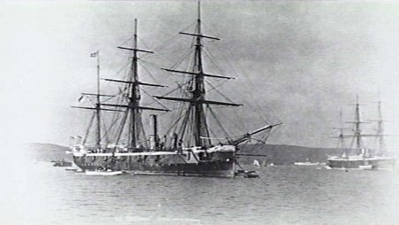 HMS Rapid (1883) AWM, c. 1888