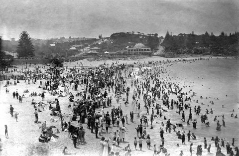 Coogee Beach, New South Wales, circa. 1905