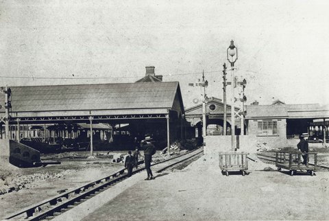 Randwick Railway Station, 1906