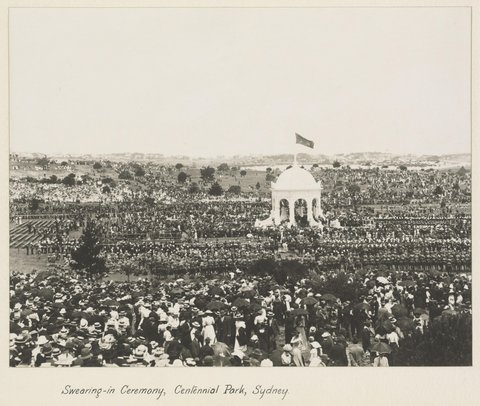 Federation Pavilion, Centennial Park 02, 1901