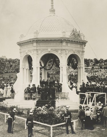 Federation Pavilion, Centennial Park 01 (cropped), 1901