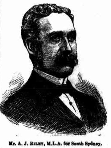 Alban Joseph Riley, 1887