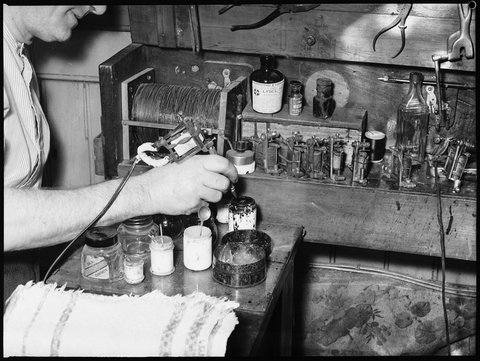 Fred Harris Tattoo Studio slnsw, 1937