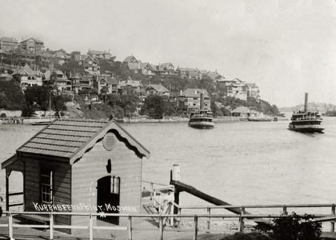 Kirawa & Kanangra passing in Mosman Bay c.1938mosman, 1920–30