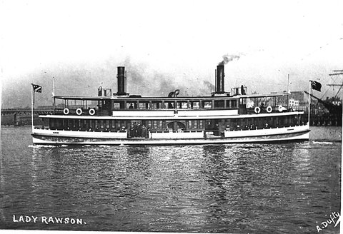 Sydney Ferry LADY RAWSON, 1903