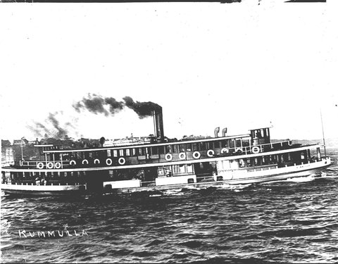 Sydney ferry KUMMULLA, 1920s