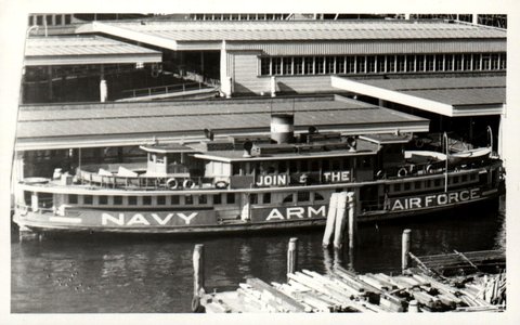 Sydney ferry KARRABEE 1940s