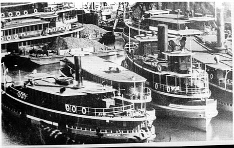 Sydney Ferries KARINGAL BRONZEWING WOOLLAHRA, c. 1930