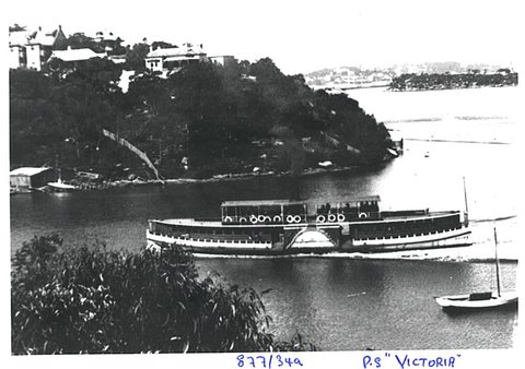 Sydney Ferry VICTORIA, c. 1900