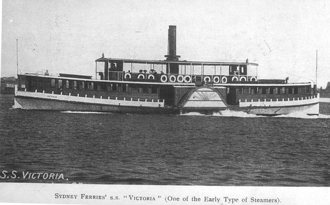 Sydney Ferry VICTORIA 2, c. 1909