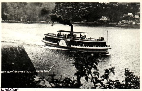 Sydney Ferry WARATAH (II), c. 1886