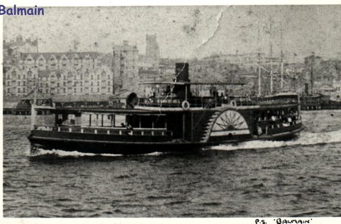 Sydney Ferry BALMAIN, 1890s