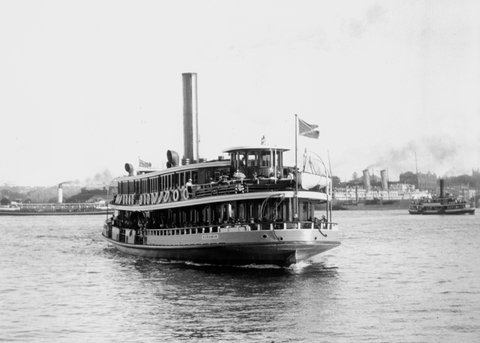 Sydney Ferry KURAMIA, 1914