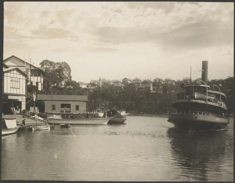 Sydney Ferry KUBU in Mosman Bay, c. 1935