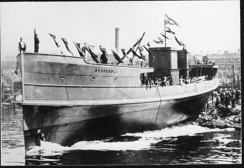 Sydney Ferry BARAGOOLA launch day, 1922